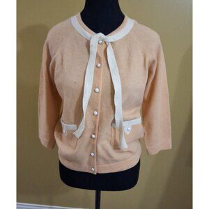 Vintage 60s Glasgo Wool Blend Cardigan S